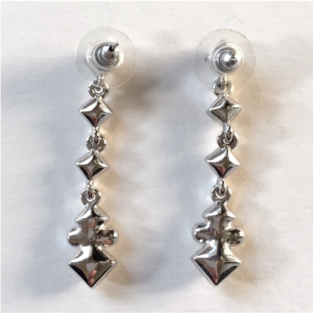 Givenchy Crystal Linear Drop Special Occasion Ear… - image 5